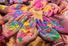 holi celebration in India