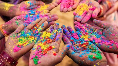 holi celebration in India