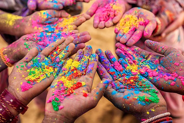 holi celebration in India