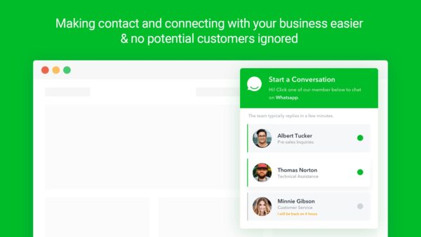 Download WhatsApp Chat PRO plugin